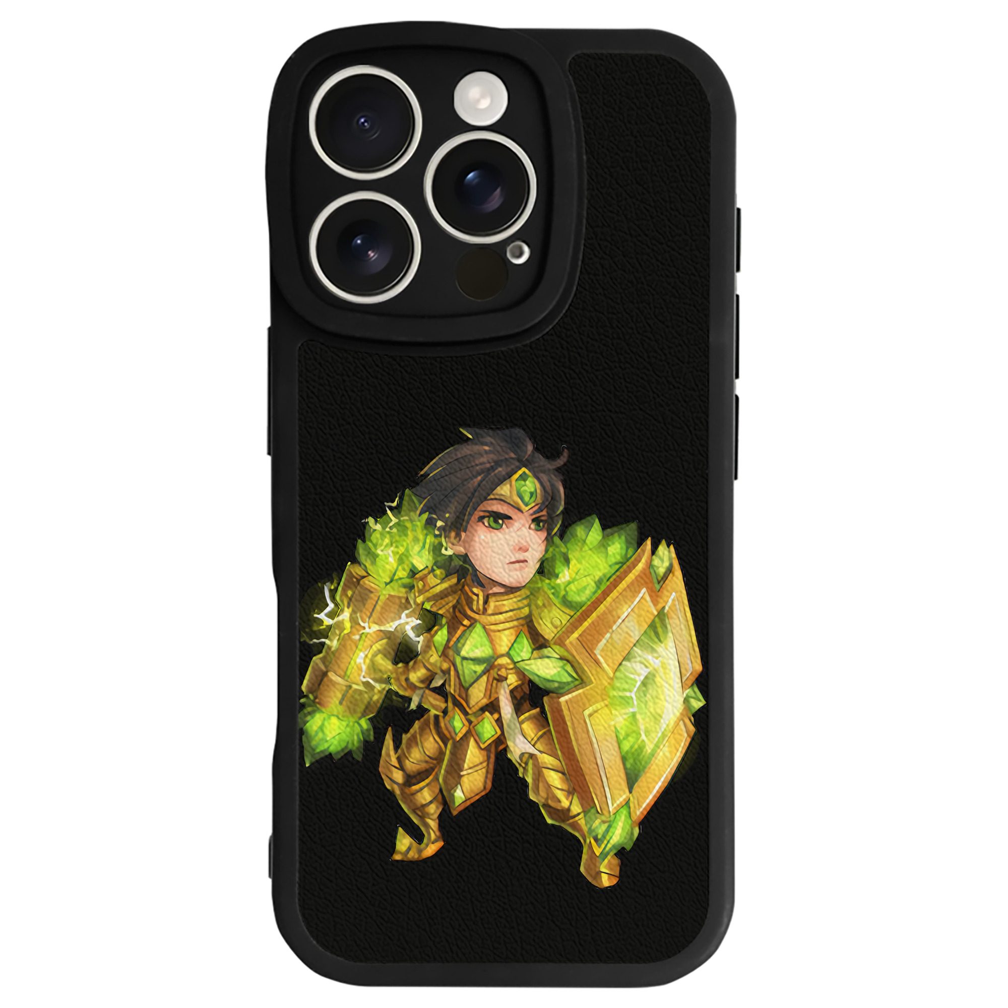 （画像用） リーグ・オブ・レジェンド League of Legends LOL 【iPhone 16シリーズ対応】シリコンスマホケース（レザー調） 材質：シリコン